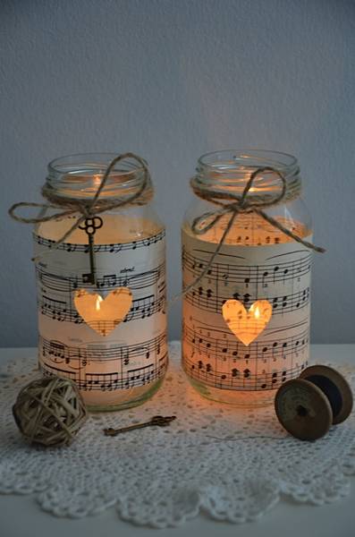 10-vintage-sheet-music-glass-jars---wedding-decorations-candles-five-dock-canada-bay-area-image-2