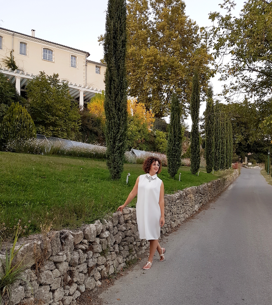 look Provence-robe blanche
