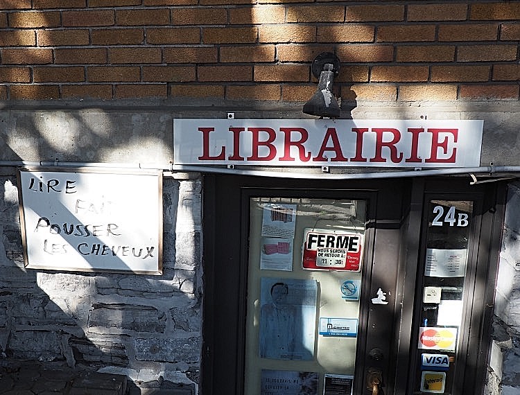 Librairie à Québec