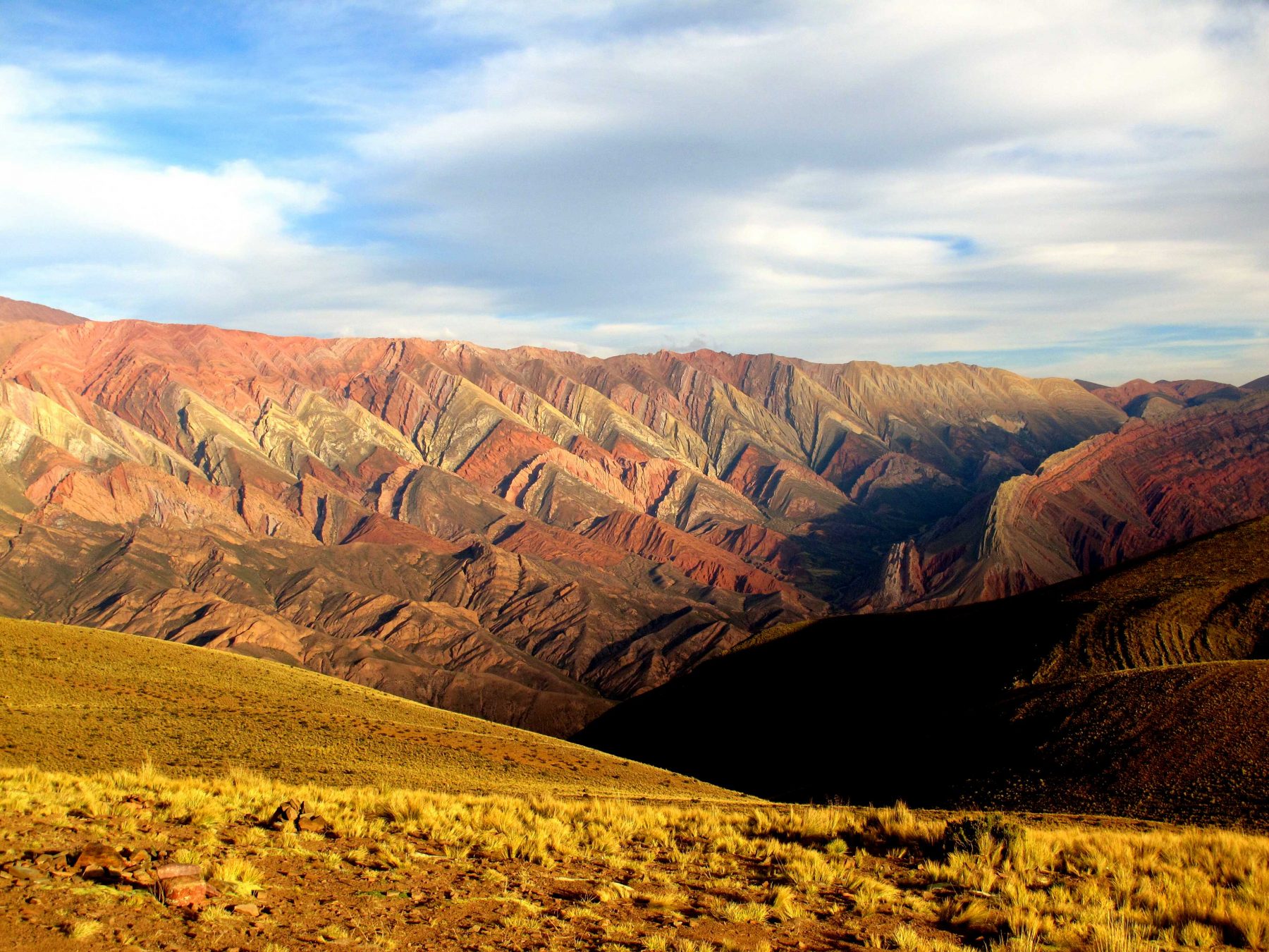 L'Hornocal de Humahuaca, nord de l'Argentine