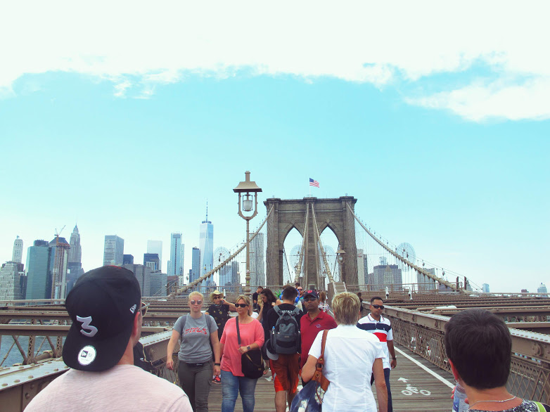 le pont de Brooklyn, New York