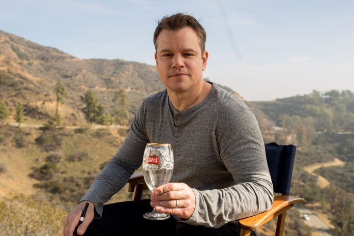 Matt Damon-stella artois-payez un verre