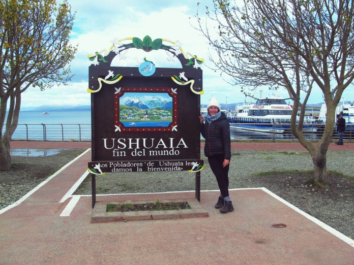 Le panneau de Ushuaia