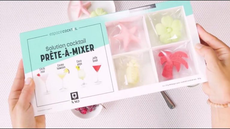 Une compagnie québécoise lance des cocktails en 3D… prêts-à-mixer!