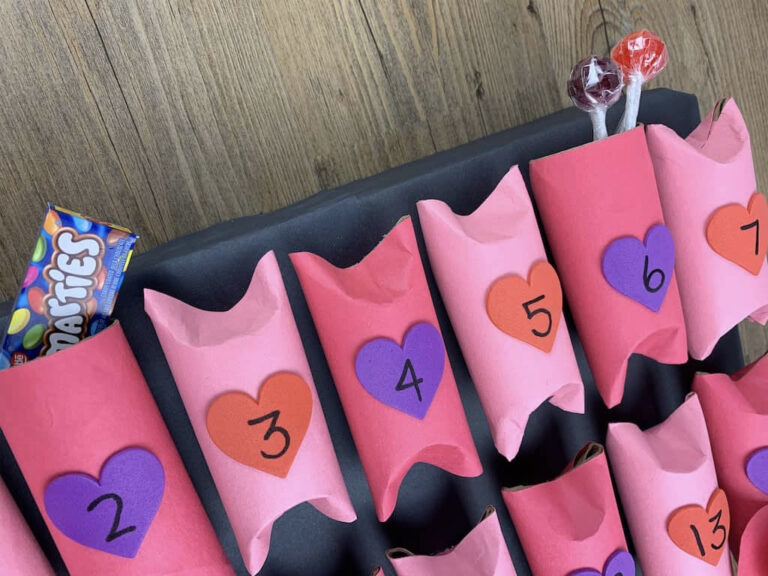 Saint-Valentin – comment fabriquer un calendrier de l’Avent pour vos minis