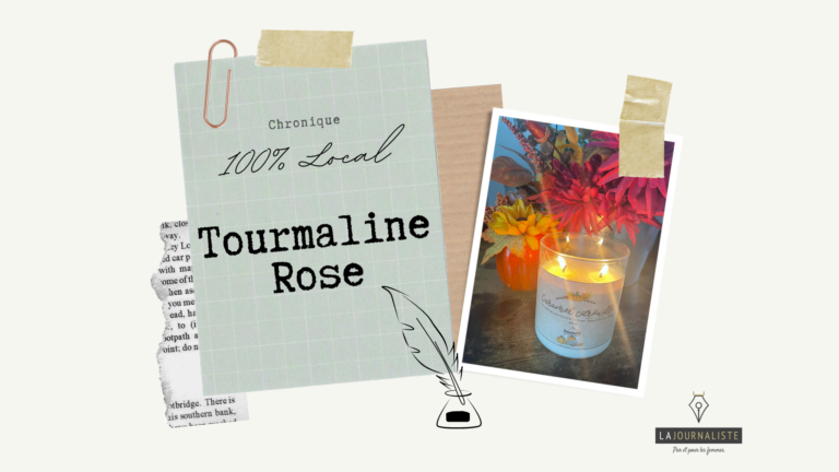 100% local – de jolies chandelles parfumées signées Tourmaline Rose